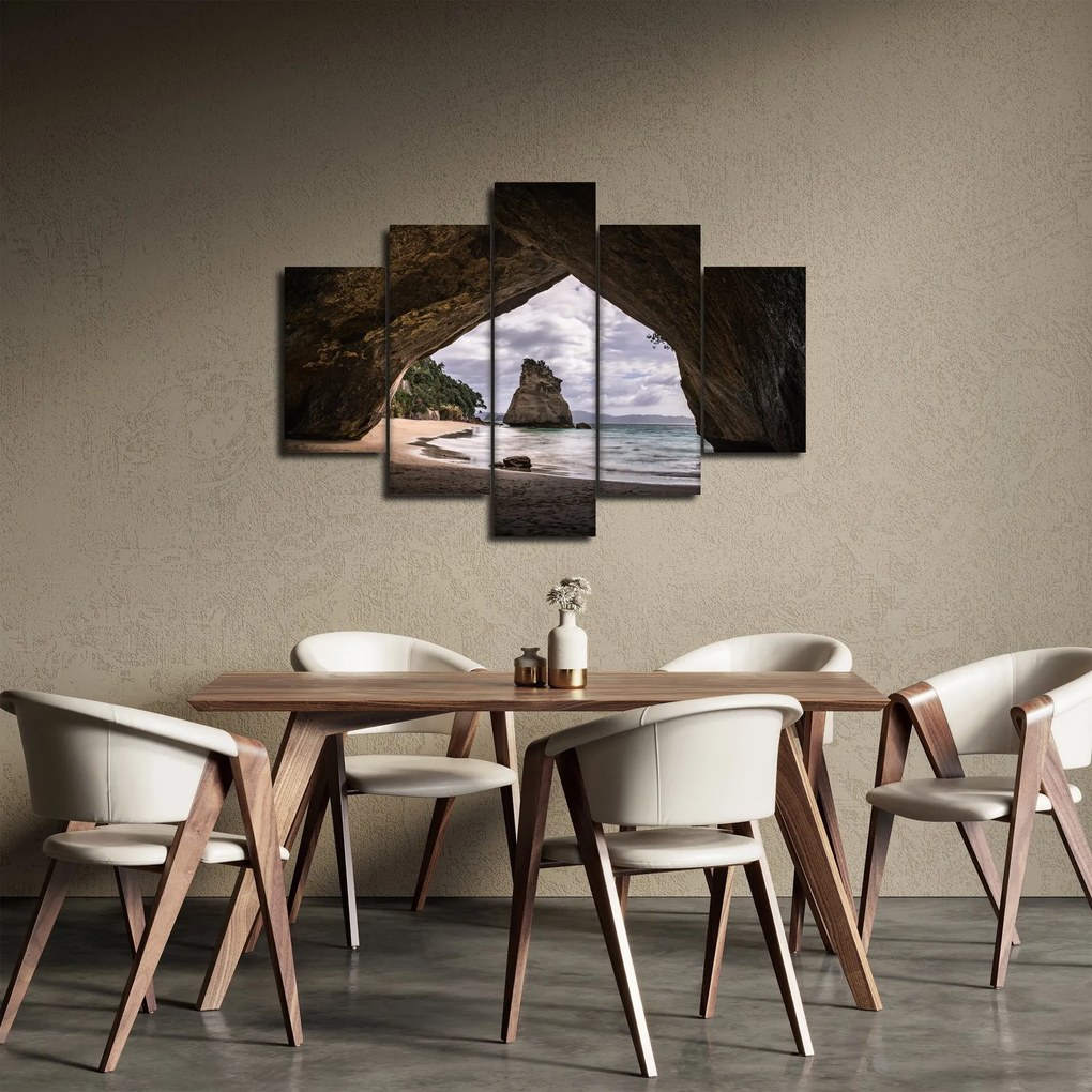 Obraz z jaskyne, Nový Zéland (150x105 cm)