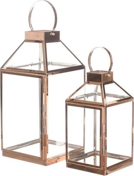 Set dvoch lampášov zlatý LUC312 (2 ks)