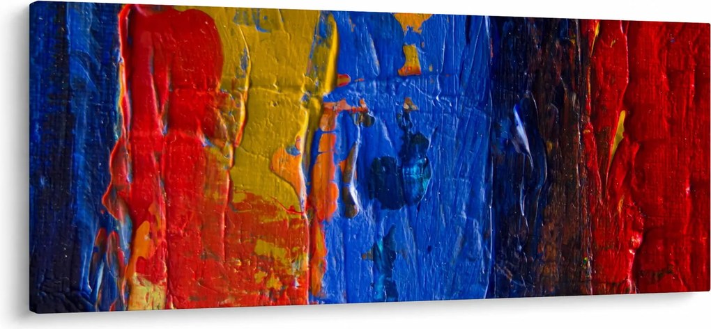 Obraz maliarskych farieb (120x50 cm)