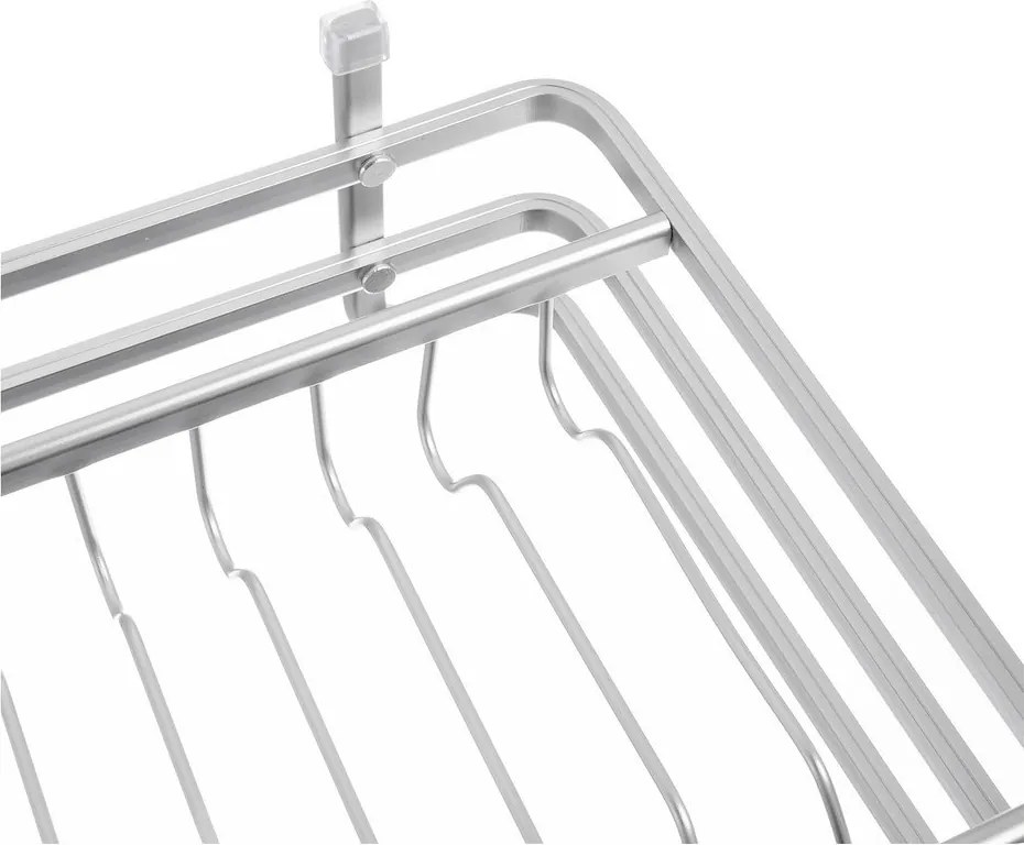 Čierno-biely kovový odkvapkávač 43x32 cm Deluxe – Orion