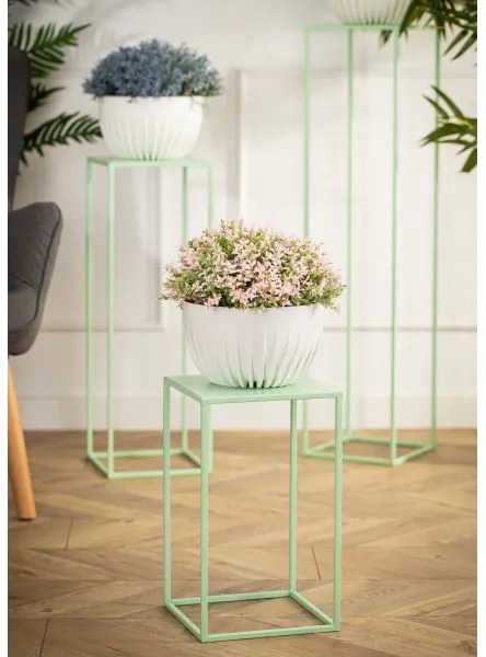 Stojan na kvety 40x24 cm svetlozelená