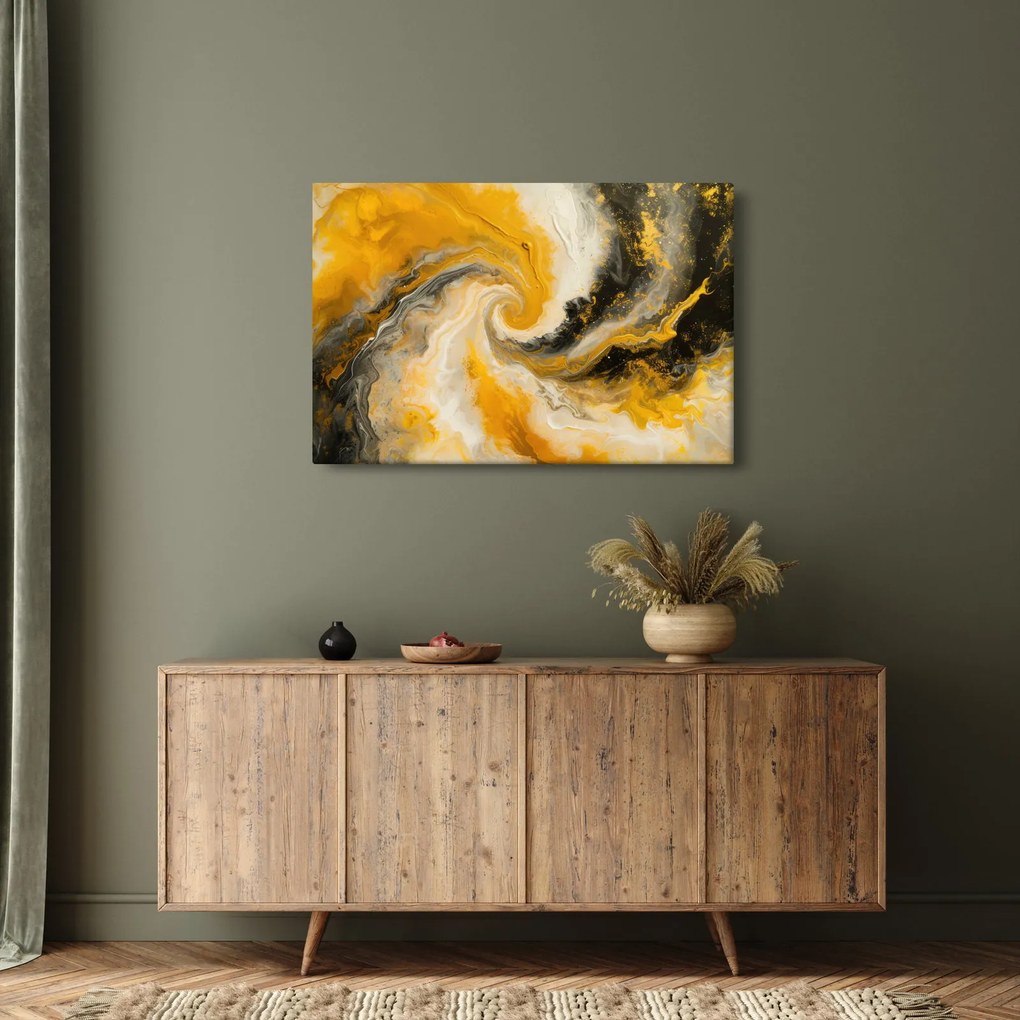 Obraz - Špirálna abstrakcia (90x60 cm)