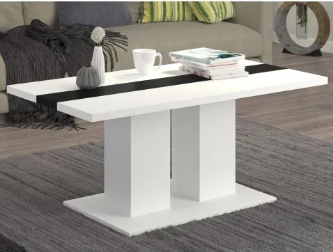 Konferenčný stolík Boston, biely%