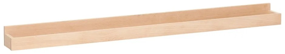 Polica na obrázky v dekore duba v prírodnej farbe 120 cm Folk – Hübsch
