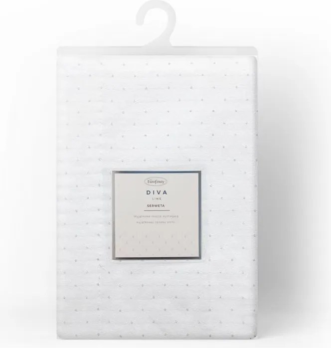 OBRUS ELIZA 85 X 85 CM BIELY