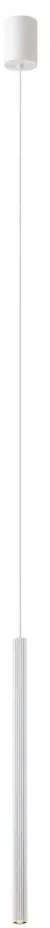 Redo 01-3856 - Závesný LED luster na lanku NIKOS LED/8W/230V 3000K CRI 90, priemer 6 cm, biela