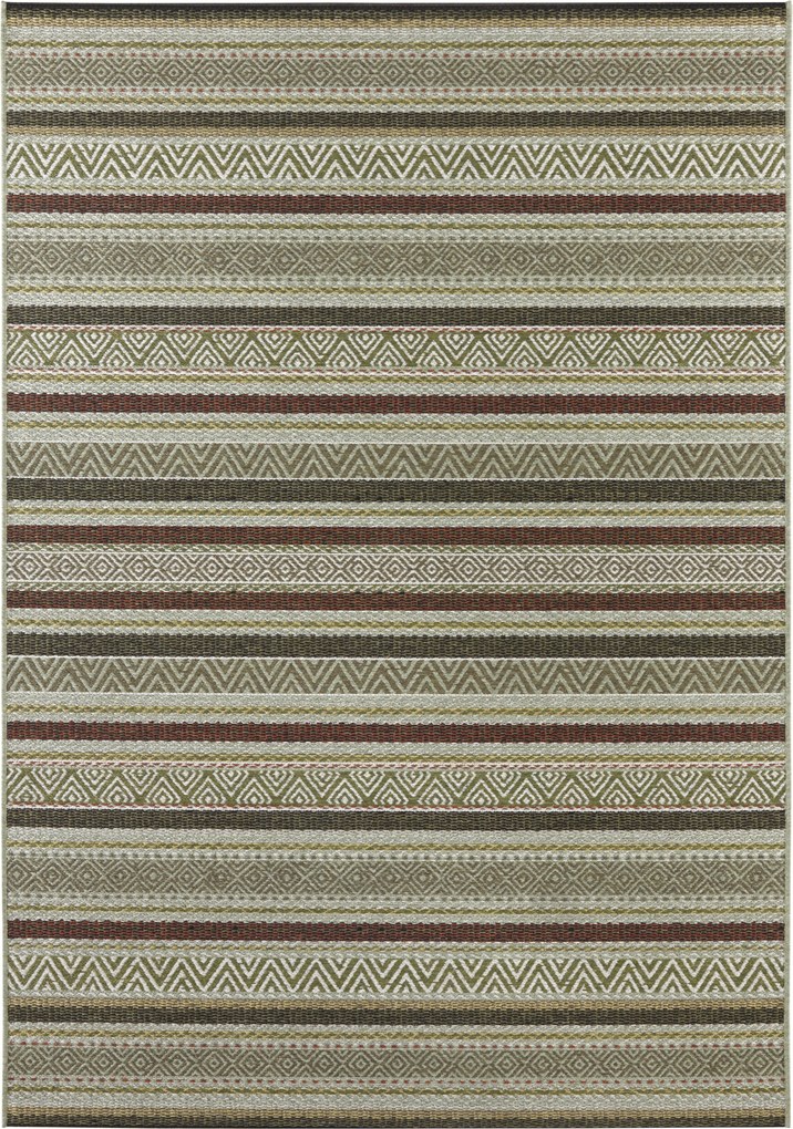 ELLE Decoration koberce Kusový koberec Bloom 103606 Green/Terra z kolekce Elle - 160x230 cm