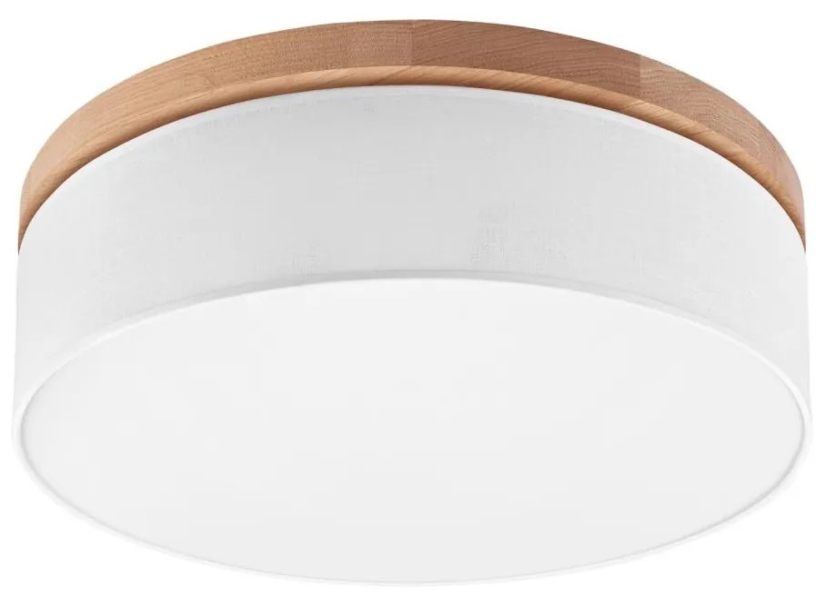 Brilagi - LED Stropné svietidlo BELLADONNA 3xE27/15W/230V pr. 50 cm biela/dub