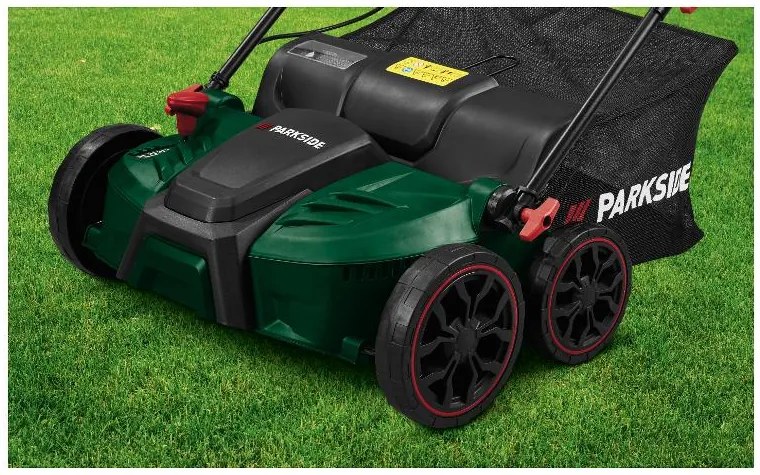 Parkside® Elektrický vertikutátor/prevzdušňovač trávnika Pelv 1800 A1 (100386441)