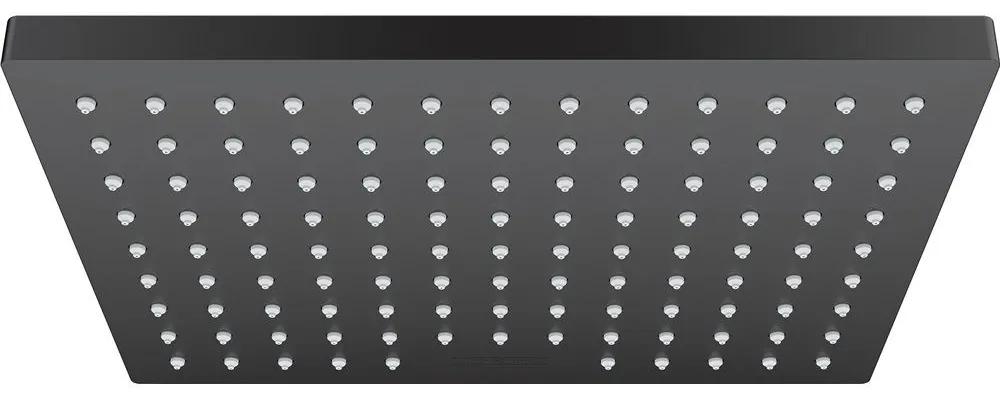 HANSGROHE Vernis Shape horná sprcha 1jet EcoSmart, 230 x 170 mm, matná čierna, 26283670