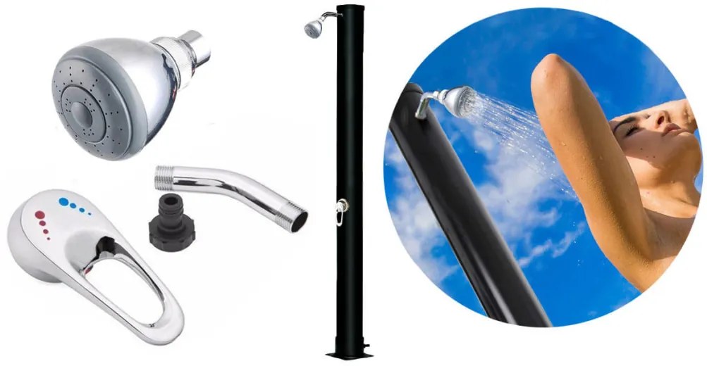 Solárna záhradná sprcha