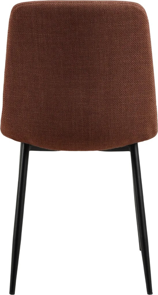 Jedálenská stolička Becca terracotta