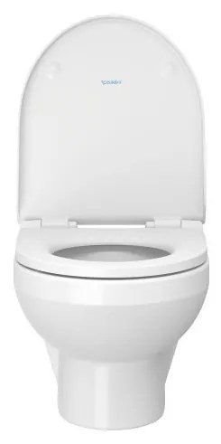 Duravit No.1 - SET Závesné WC Compact, Rimless + sedátko so sklápacou automatikou, biela 45750900A1