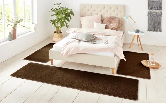Spálňová sada kobercov Hanse Home NASTY hnedá