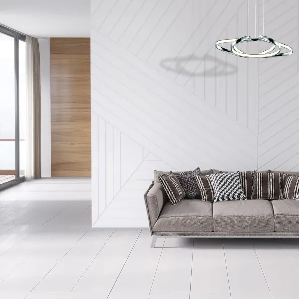 LED Luster na lanku COPERNICUS 1xLED/46W/230V