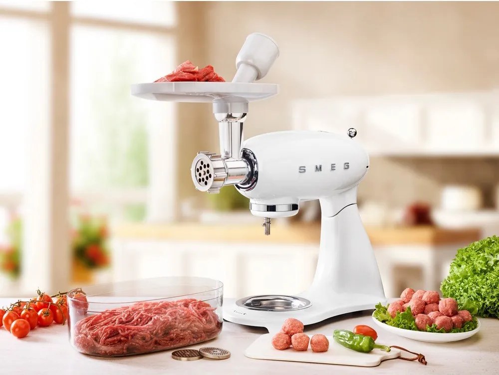 Biely kuchynský robot Retro Style – SMEG