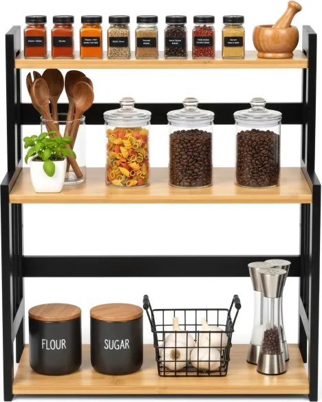Stojan na koreničky CEZAR naturálny / čierny