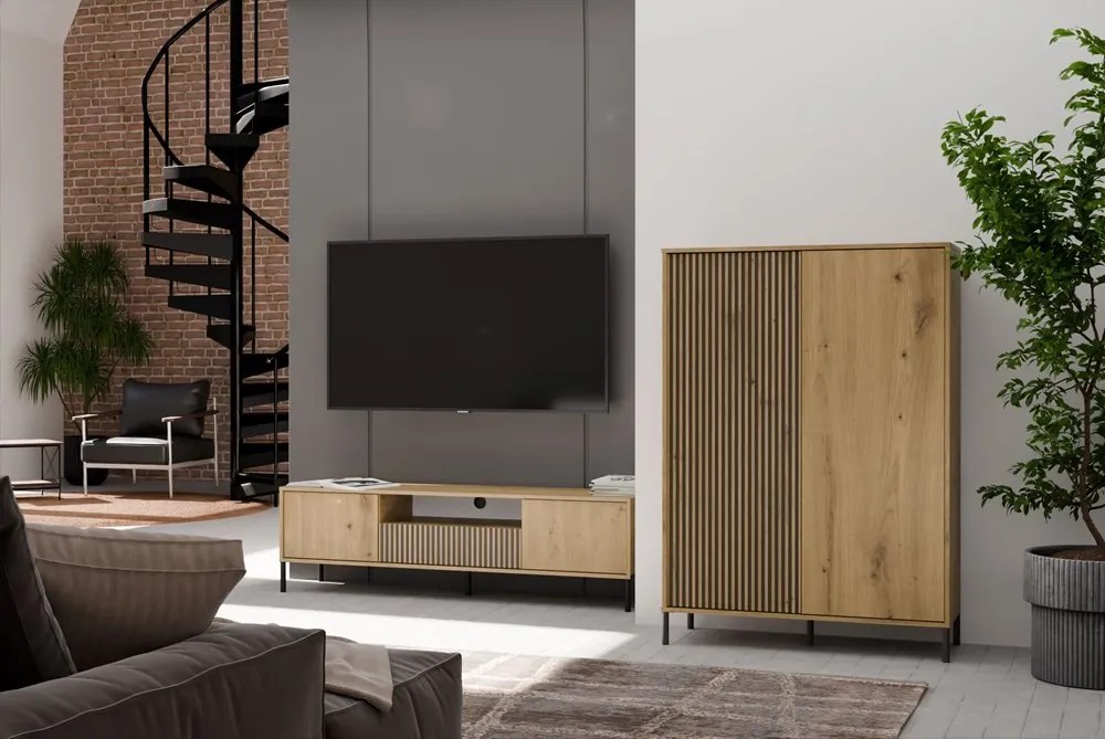 TV stolek KAMARO 164 cm dub artisan