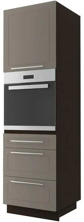 Kuchynská skrinka D14RU/3M Quantum beige mat/lava