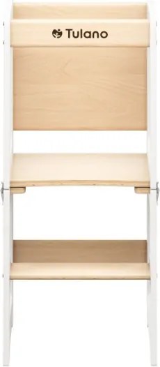 Učiaca veža 3v1 Mooby 35 naturálna / biela