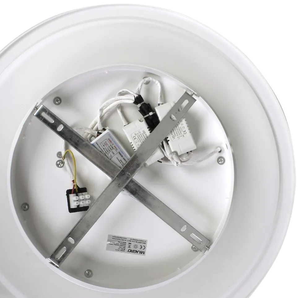 Stropné LED svietidlo Volta, 1x LED 36w, 3000-4000k, w, s ovládačom