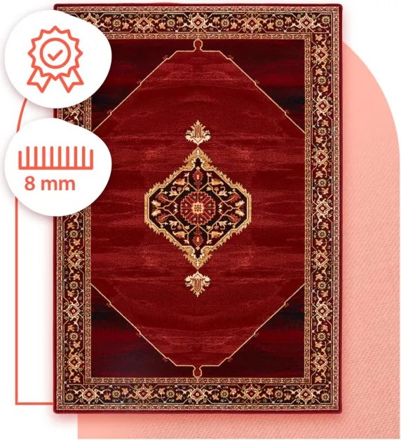 Koberec Agnella Isfahan Uriasz Rubin