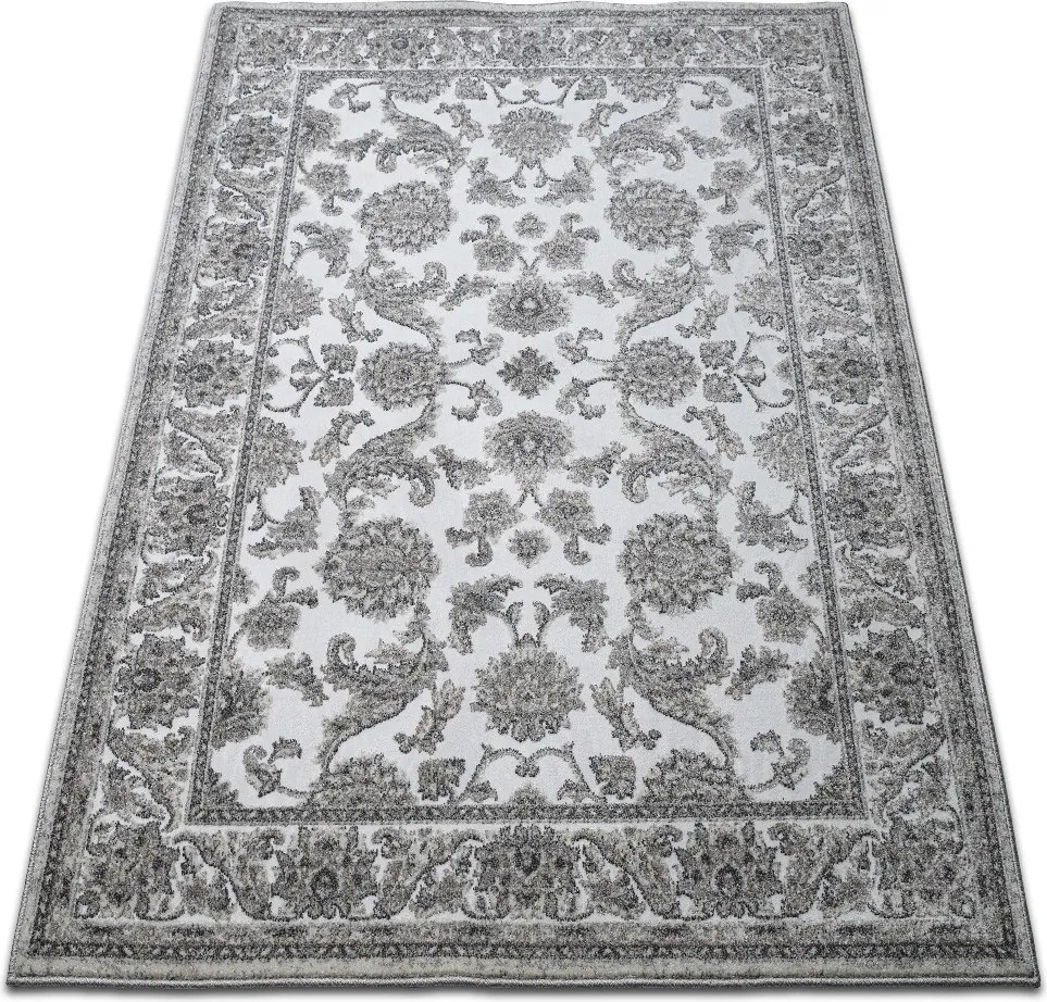 DY Sivý vzorovaný koberec Enigma 01 Rozmer: 120x170 cm