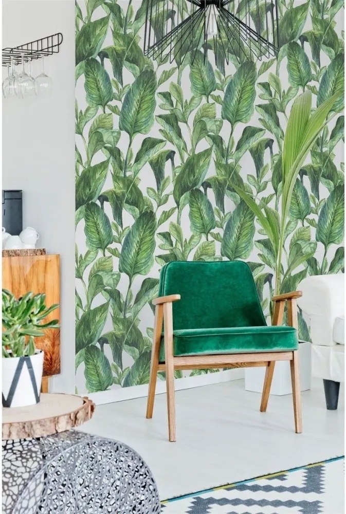 Tapeta listy 280x50 cm