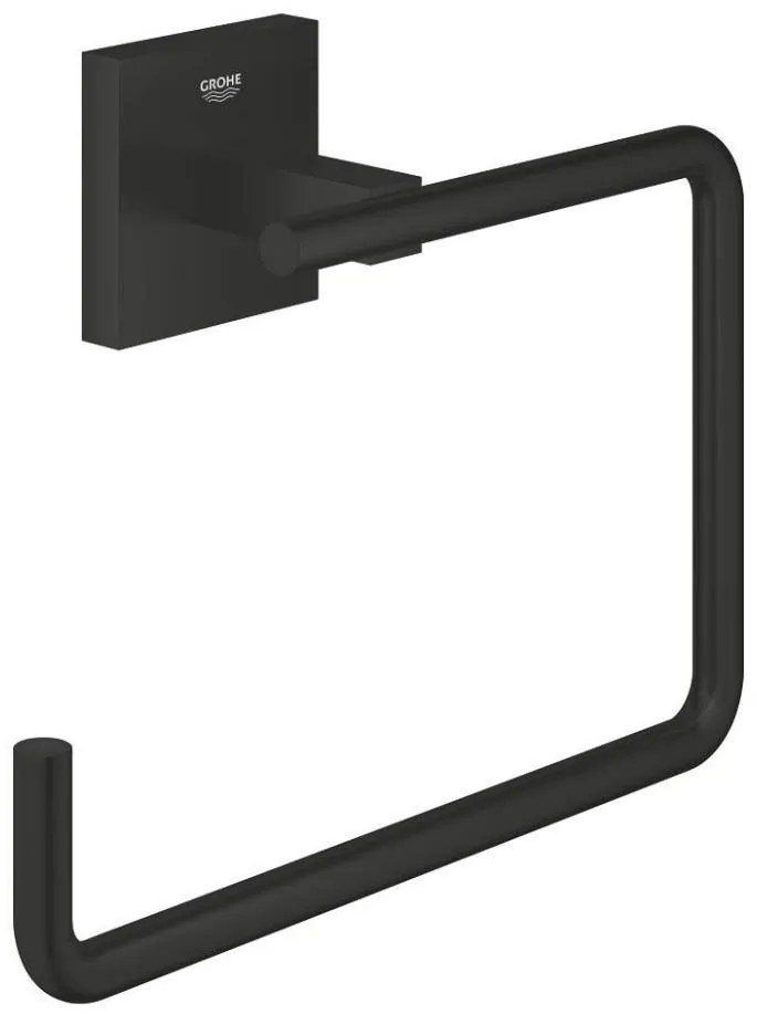 GROHE 409752430 - Držiak na uteráky START CUBE 18,8 x 13,8 cm čierny