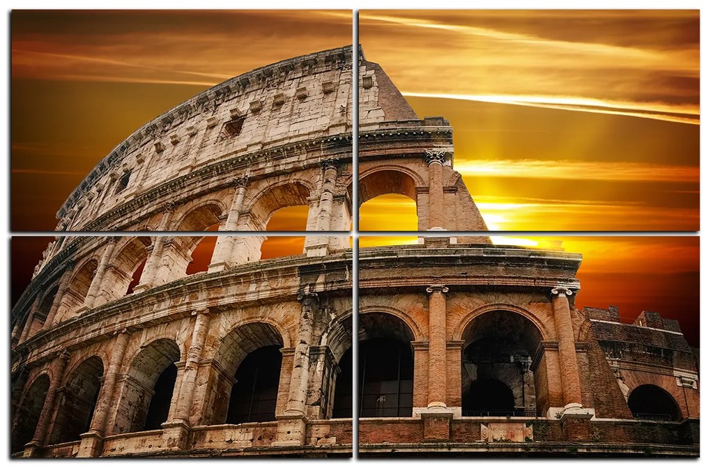 Obraz na plátne - Rímske Koloseum 1206E (150x100 cm)