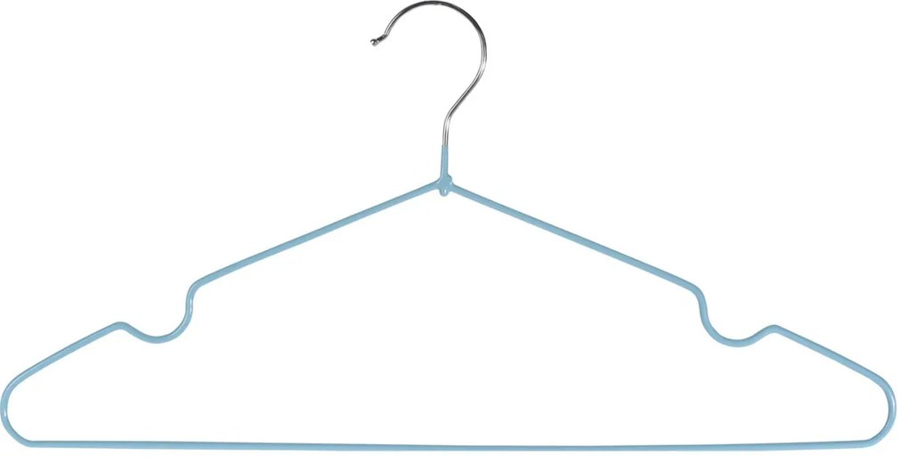 Kovové vešiaky, 10 ks, Storage Solutions Farba: Modrá