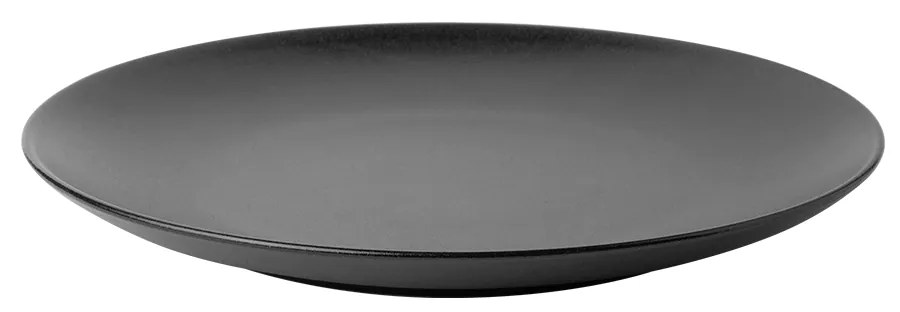 Tanier plytký 20,5 cm 4 ks — Basic čierny matný - 492782