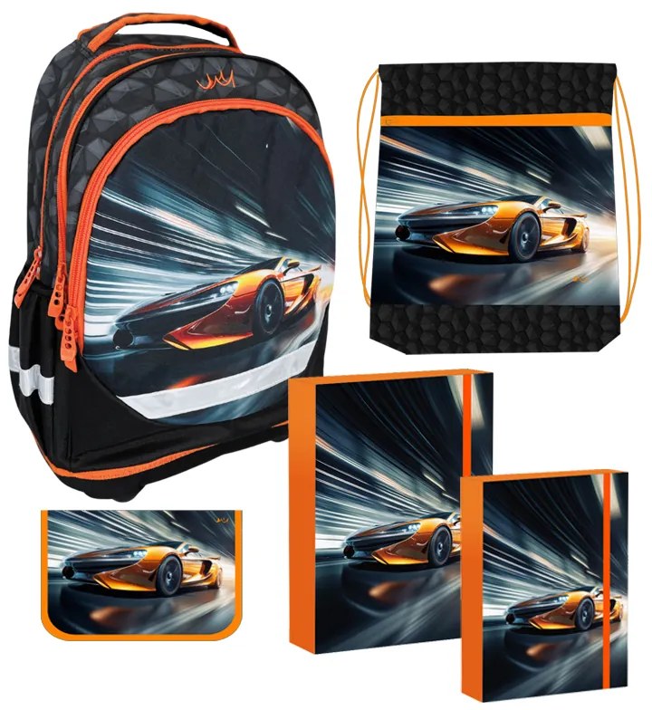 Školský set 5dielny REYBAG Sport Car