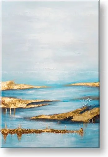 Maľovaný obraz na stenu ABSTRAKT 80x120 cm