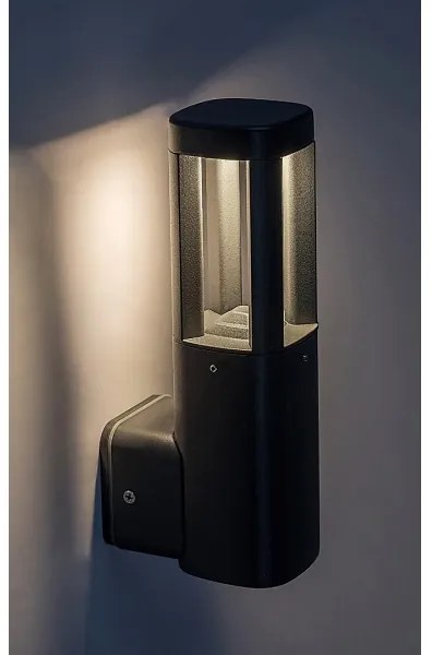 Rabalux 77033 - LED Vonkajšie nástenné svietidlo KALISZ LED/7W/230V IP54 antracit