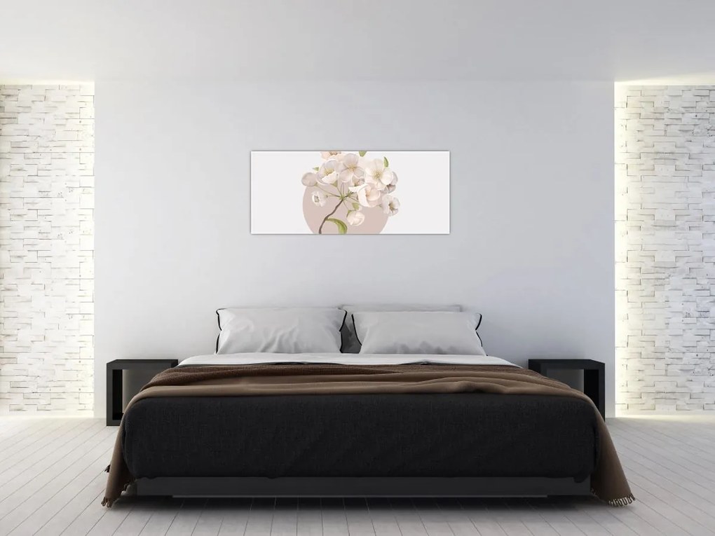 Obraz - Bloom with grace N⁰2 (120x50 cm)