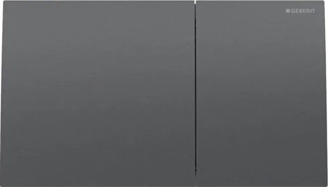Geberit 115.622.QD.1 - Splachovacie tlačidlo Sigma70 25x14,6 cm čierny chróm