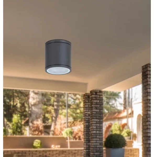 Rabalux 8150 - Vonkajšie stropné svietidlo AKRON 1xGU10/35W/230V IP54