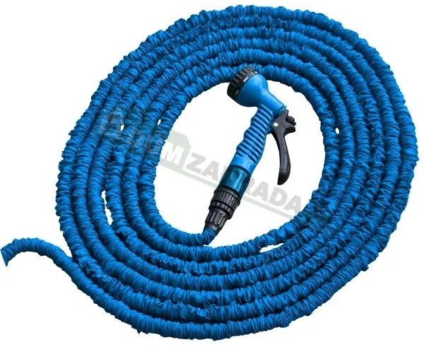 BRADAS Komplet flexibilnej záhradnej hadice TRICK HOSE 5-15 m - modrá