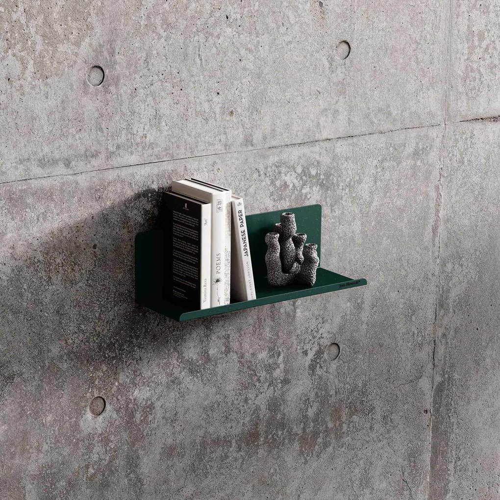 Poličky na stenu JOANNE 400 mm, Modern: fľašková zelená