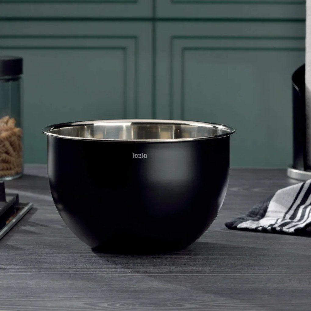 Kela Miska Edda, nehrdz. oceľ, čierna, 24 cm