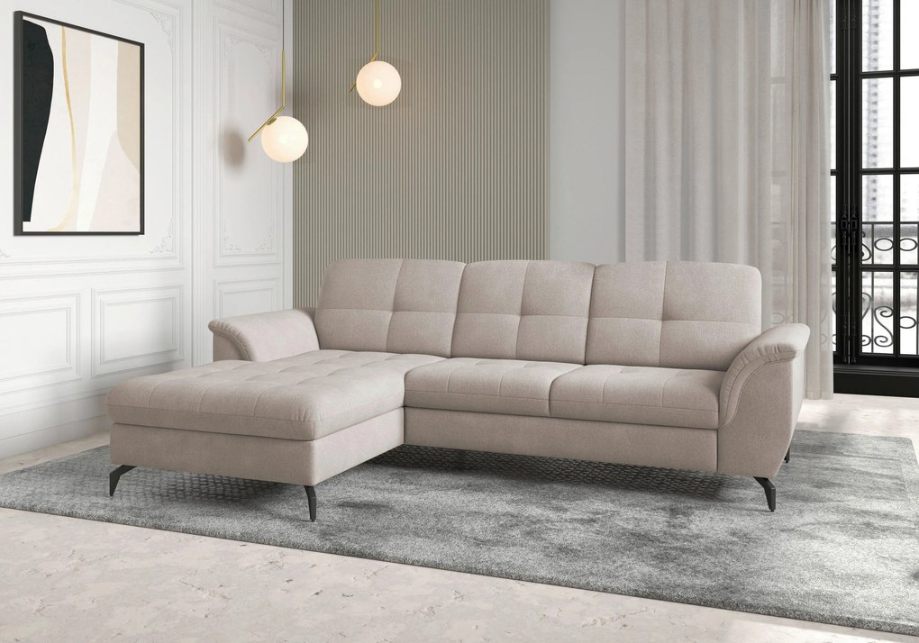 XXXLutz ROHOVÁ SEDAČKA, textil, sivobéžová Sit & More - Sedačky - 000144013324