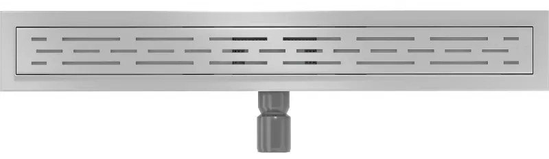 Mexen Flat nerezový sprchový žľab 60 cm vzor M01, 1020060-15