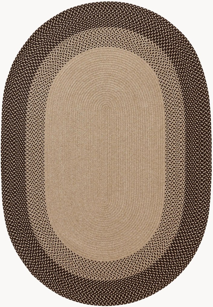 Oválny koberec do interiéru a exteriéru Nandi