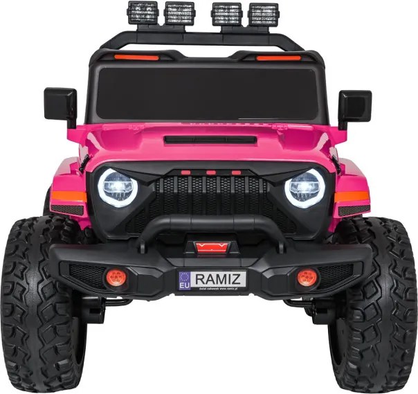 Elektrické autíčko Extreme Sport 4x4 ružové