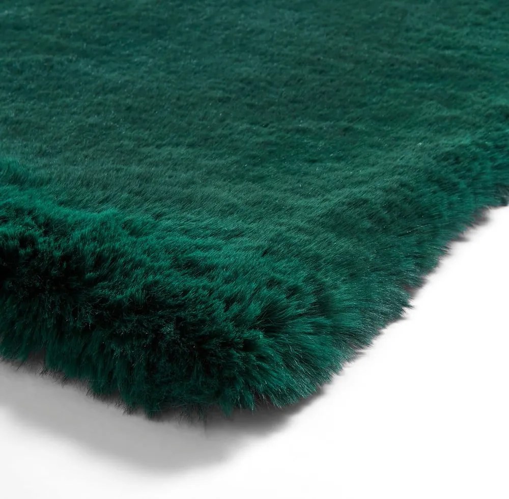 Smaragdovozelený koberec Think Rugs Super Teddy, 150 x 230 cm