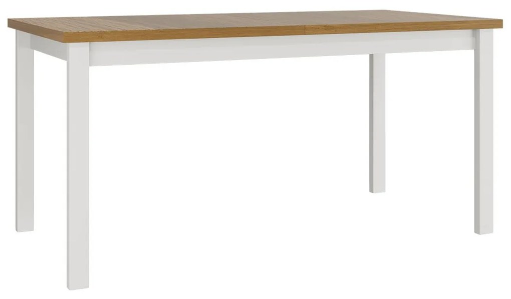 Rozkladací stôl Diesel 90 x 160/200 IV, Morenie: dub artisan L / biela