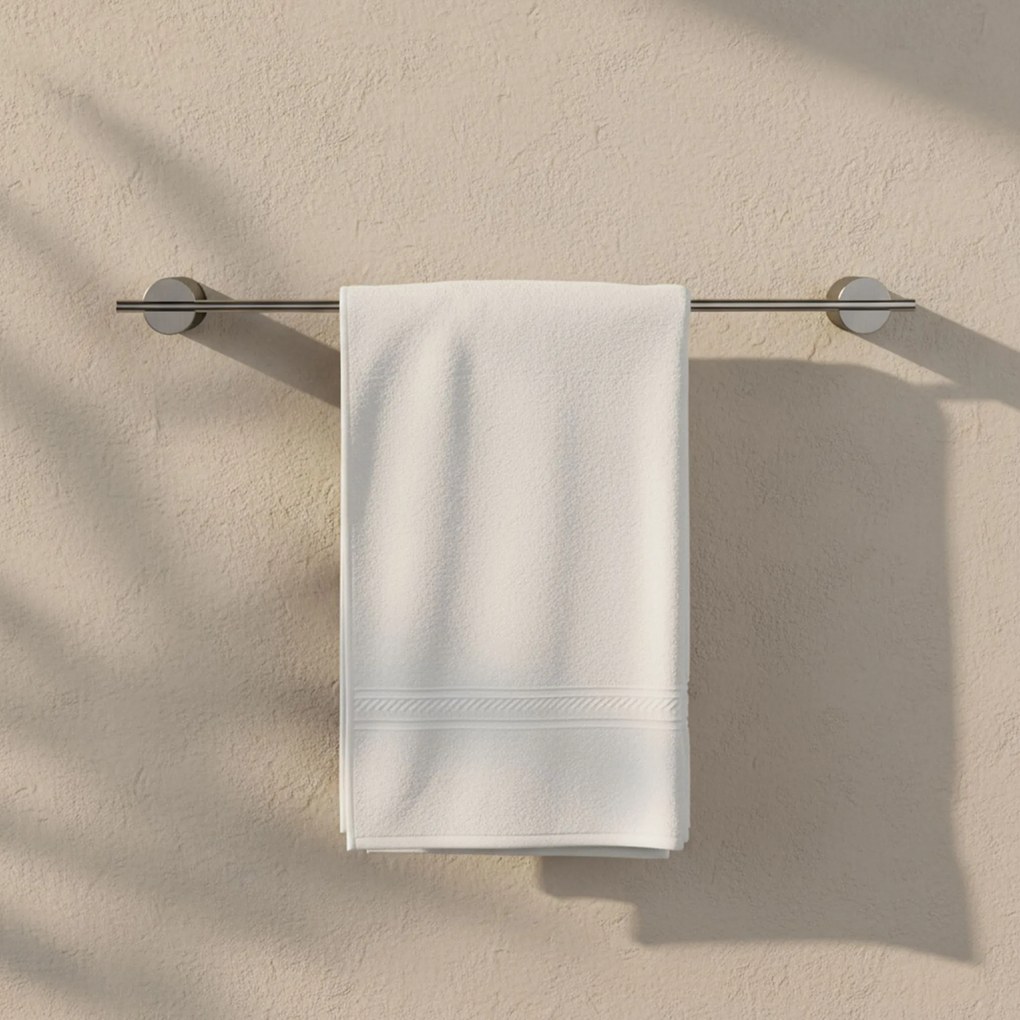 Rea Tomi, kúpeľňový vešiak na uteráky 60cm, brúsená oceľ, REA-88012