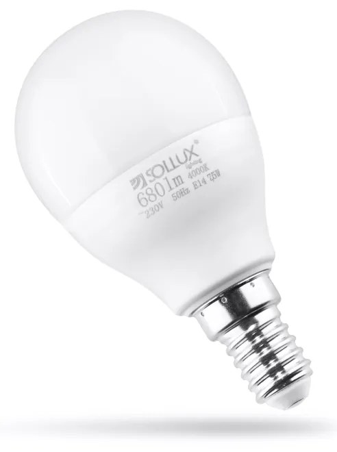 LED žiarovka E14 4000K 7,5W 680lm