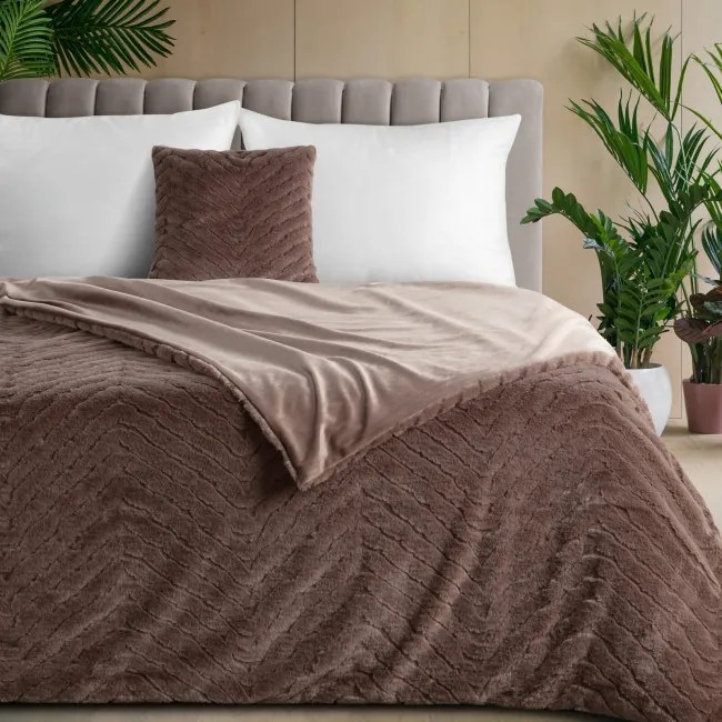 Deka KATE tmavobéžová
